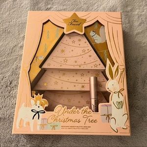 Too Faced Christmas Tree and mascara set opened never used 2018 holiday set